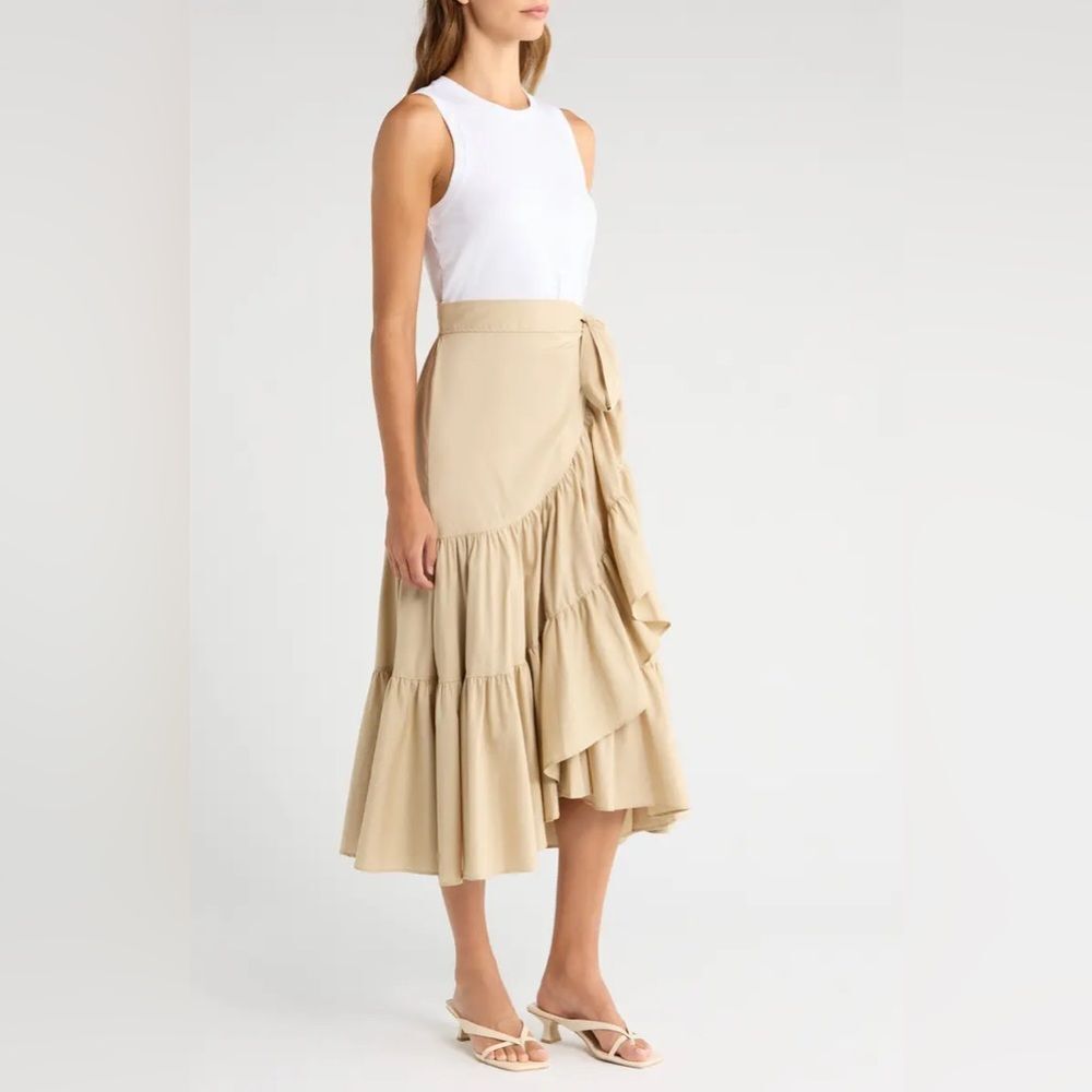 Cinq A Sept Mahlia Midi Dress Size Large